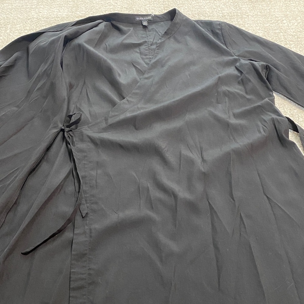 Eileen Fisher Charcoal Apparel Size M 74% Tencel 26% Lyocell - Picture 12 of 16